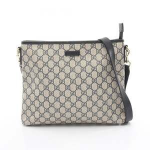 Gucci Zip Top Messenger Bag Gg Coated #232423G72B